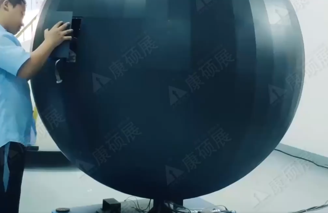 LED球形屏模組安裝