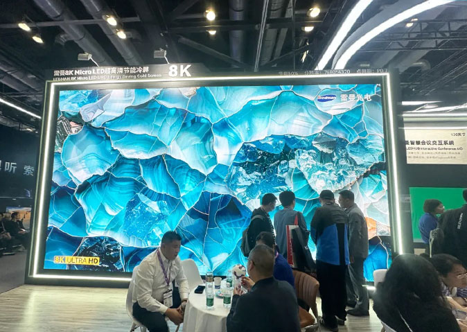 雷曼8K Micro LED超高清節能冷屏