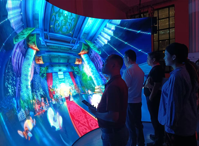 2024上海國(guó)際光影節(jié) | 雷曼康碩展沉浸式LED球幕吸睛