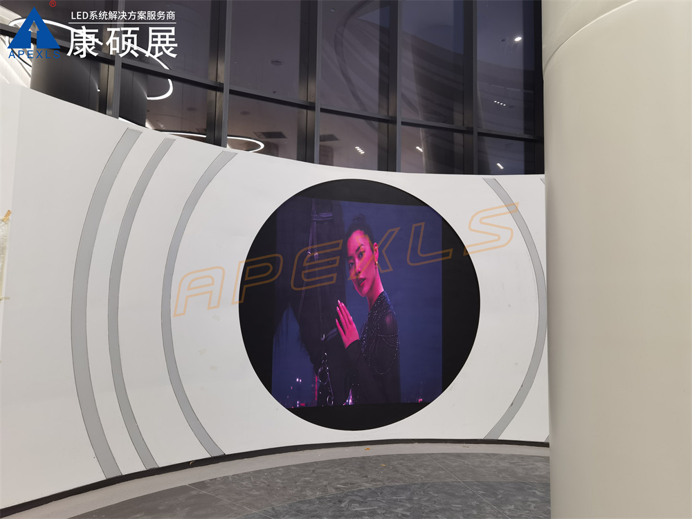 匯川總部大樓透明屏