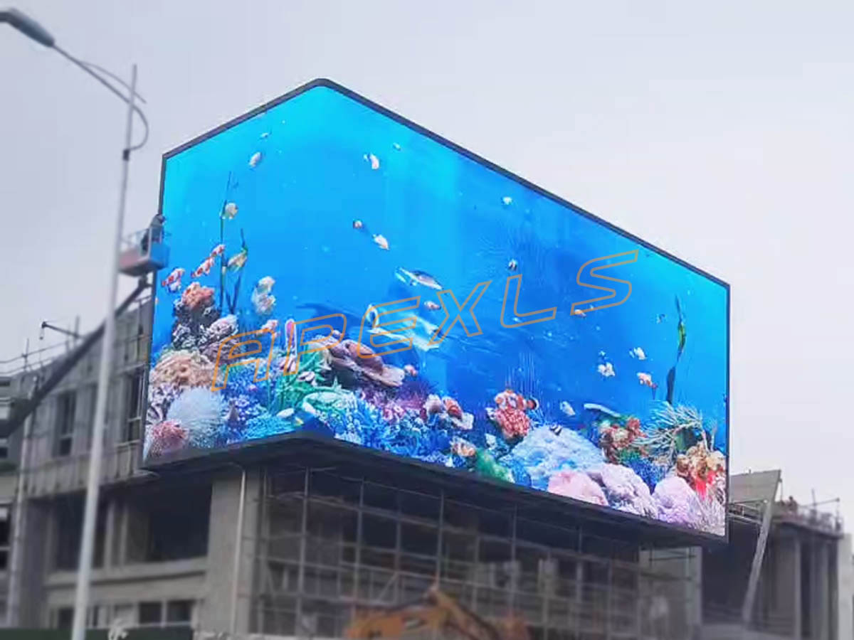 內蒙古赤峰市樂尚金街裸眼3D大屏幕