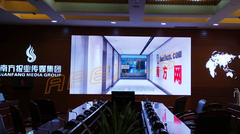 南方報業(yè)傳媒集團COB顯示屏